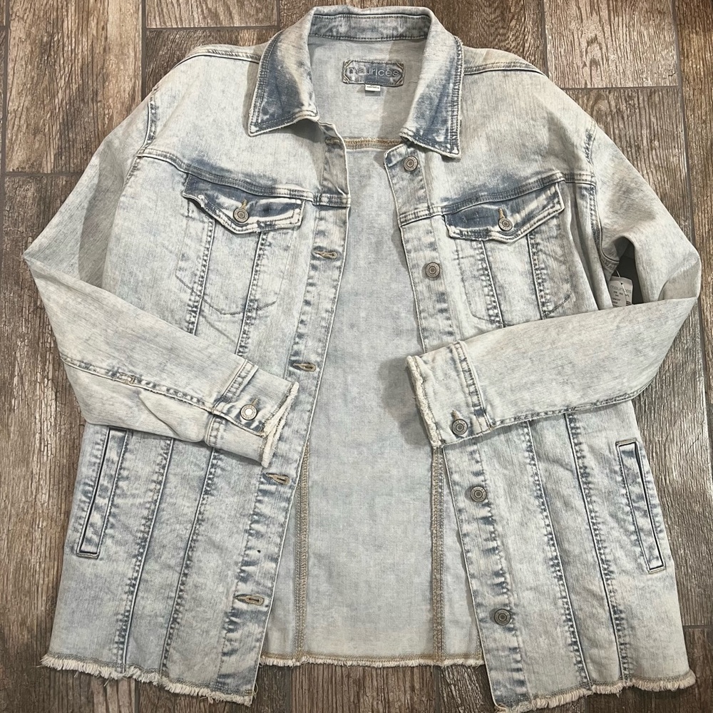 NWT Maurice’s jean jacket, women’s size M
